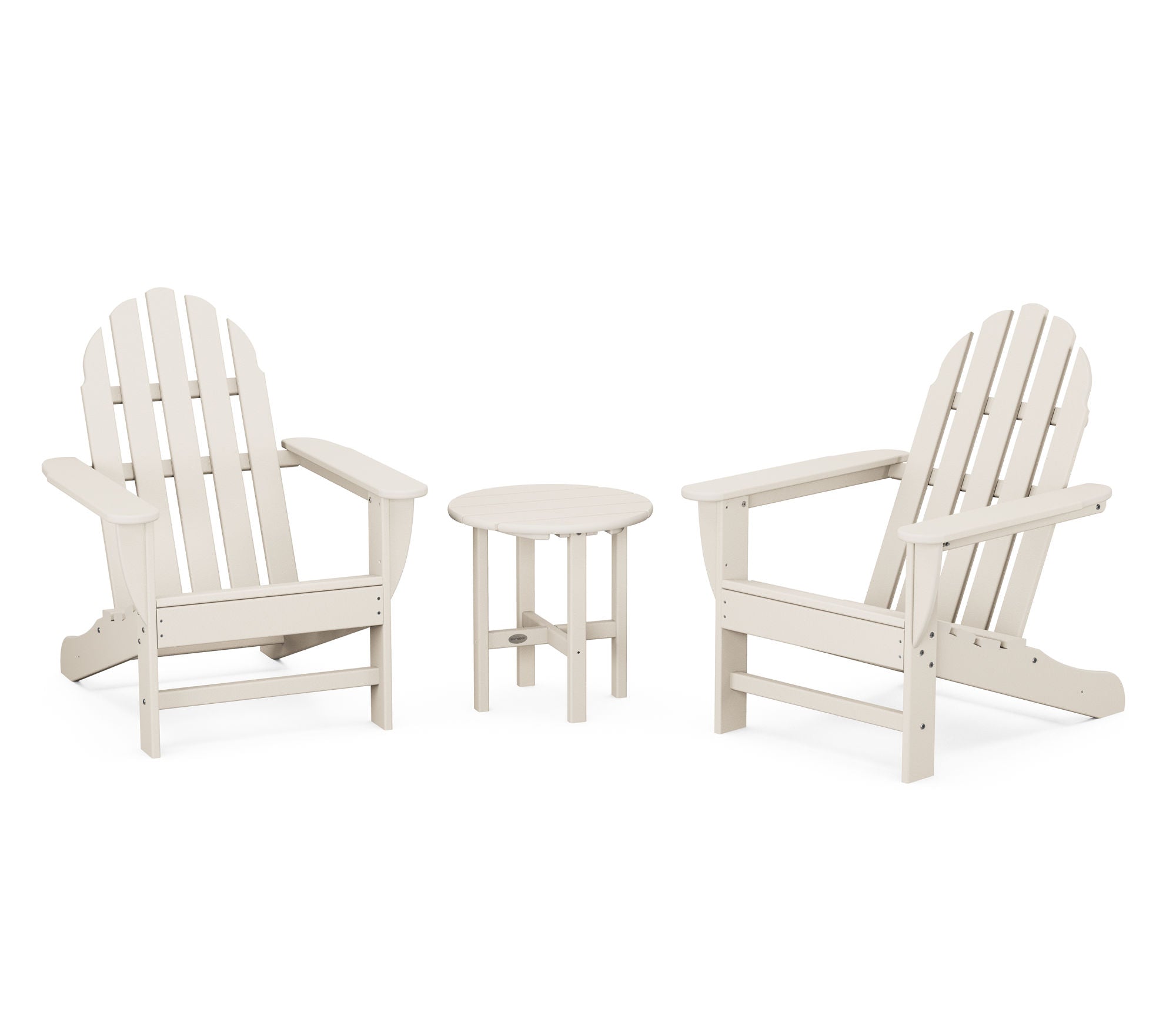 POLYWOOD Classic Adirondack 3-Piece Set
