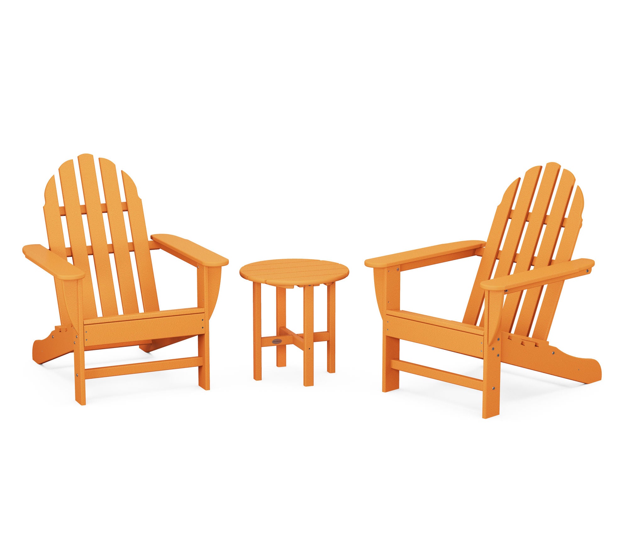 POLYWOOD Classic Adirondack 3-Piece Set