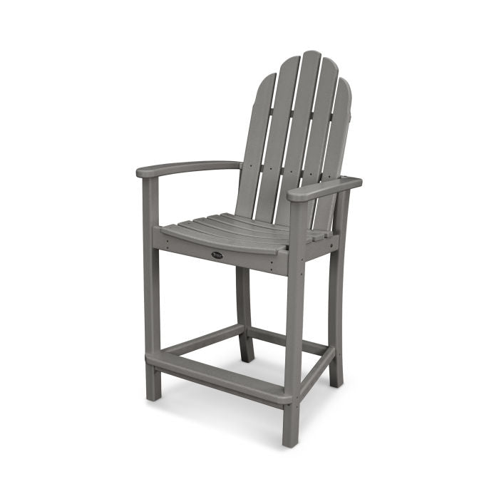 POLYWOOD Classic Adirondack Counter Chair
