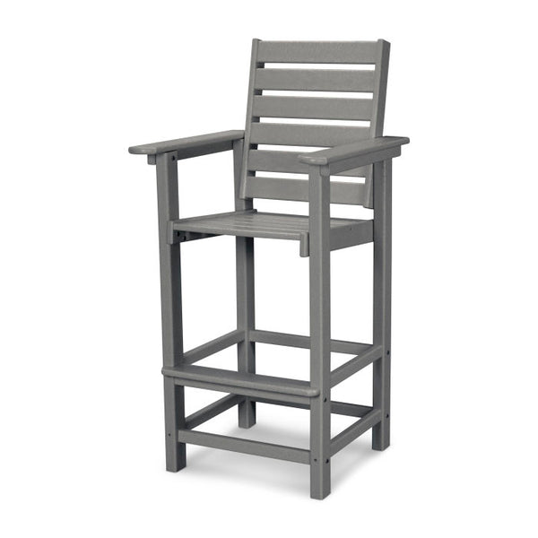POLYWOOD Captain Bar Chair