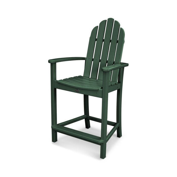 POLYWOOD Classic Adirondack Counter Chair