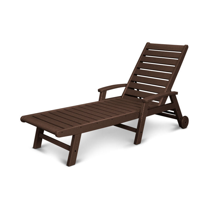 POLYWOOD Signature Chaise w/ Wheels