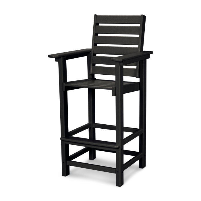 POLYWOOD Captain Bar Chair
