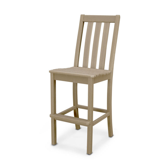 POLYWOOD Vineyard Bar Side Chair