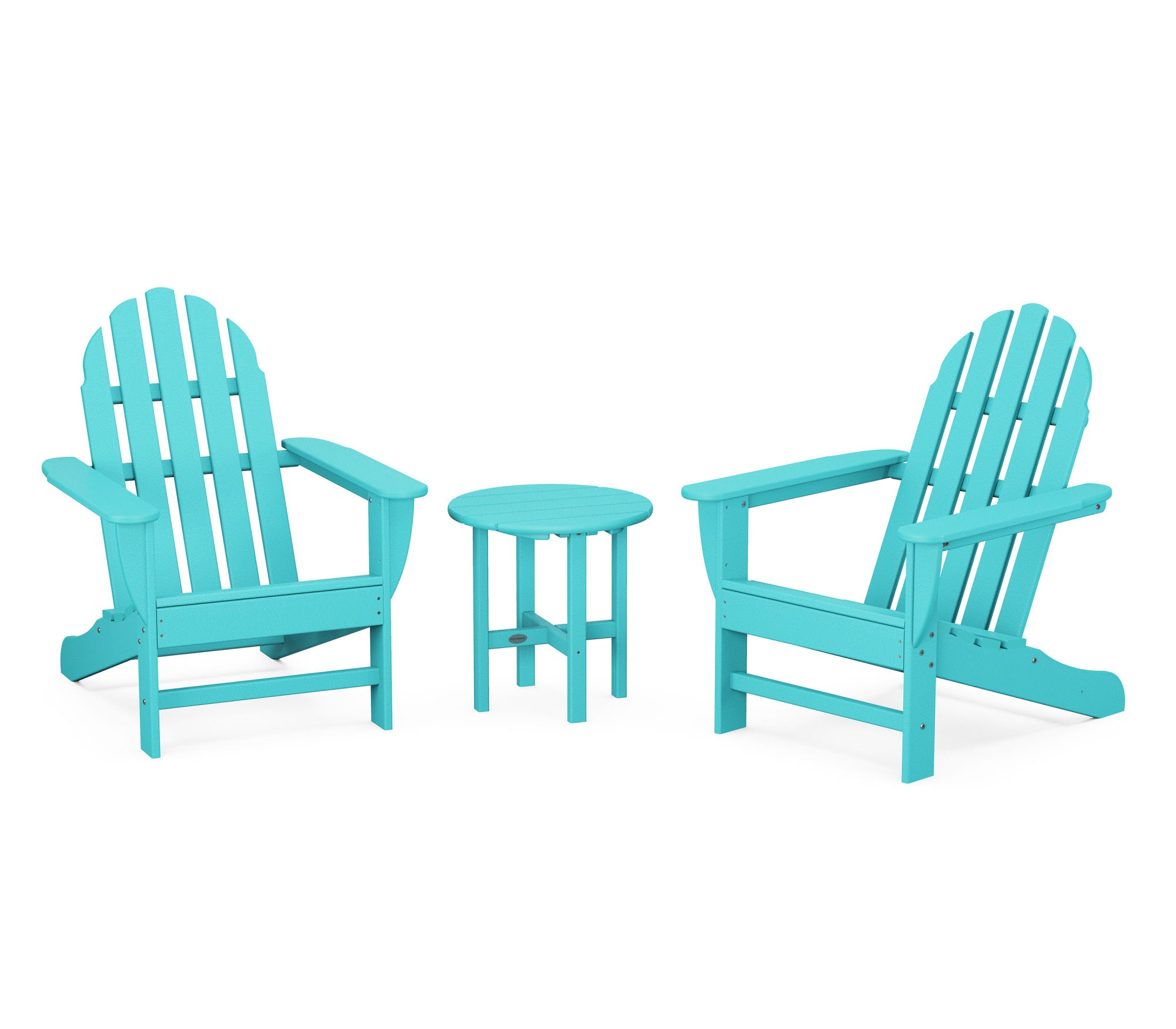 POLYWOOD Classic Adirondack 3-Piece Set