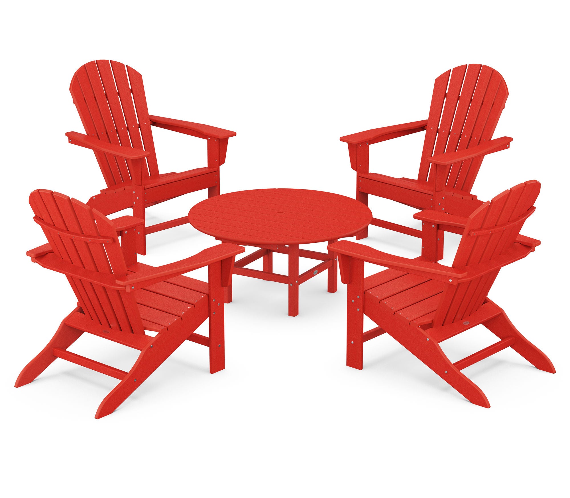 POLYWOOD South Beach 5-Piece Conversation Group