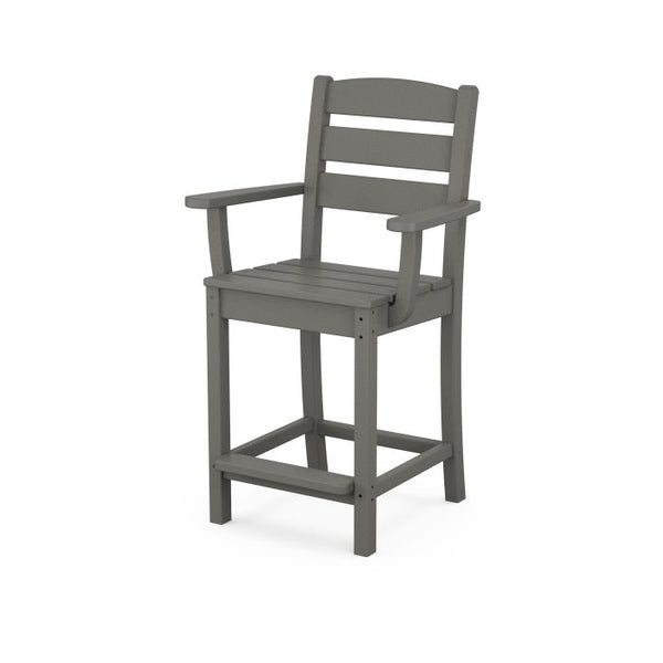 POLYWOOD Lakeside Counter Arm Chair