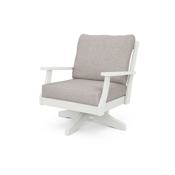POLYWOOD Braxton Deep Seating Swivel Chair