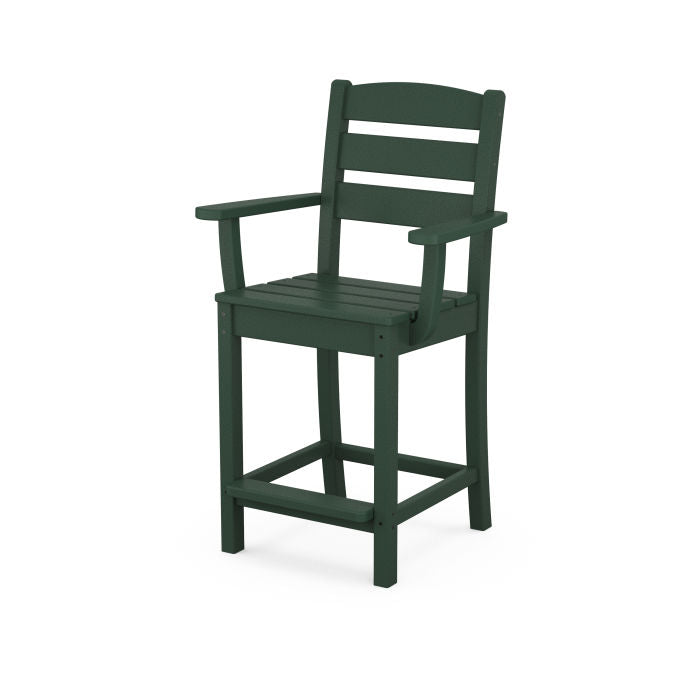 POLYWOOD Lakeside Counter Arm Chair