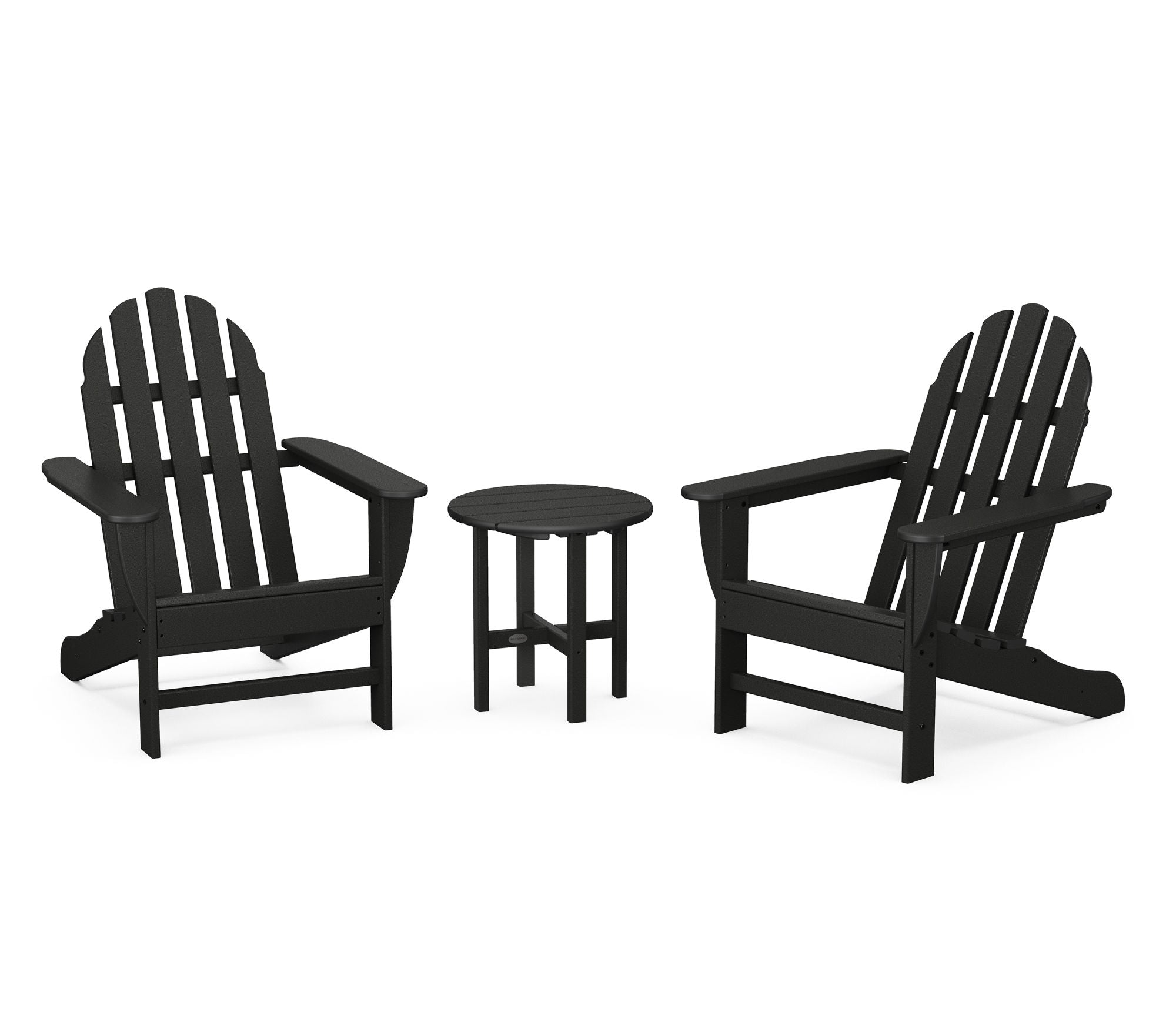 POLYWOOD Classic Adirondack 3-Piece Set