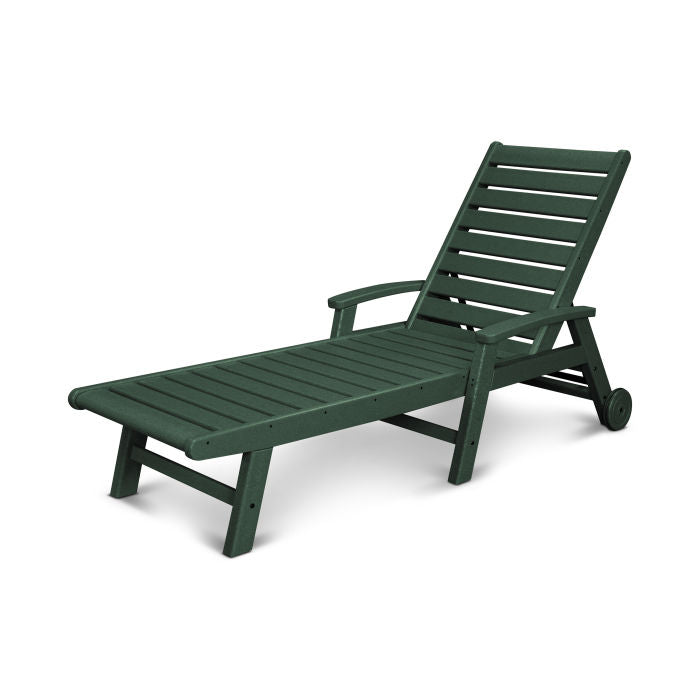 POLYWOOD Signature Chaise w/ Wheels