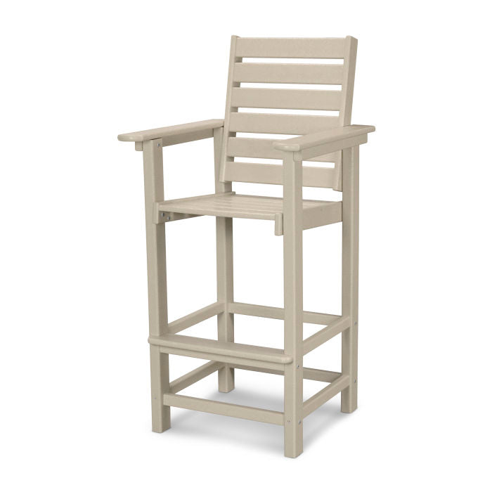 POLYWOOD Captain Bar Chair