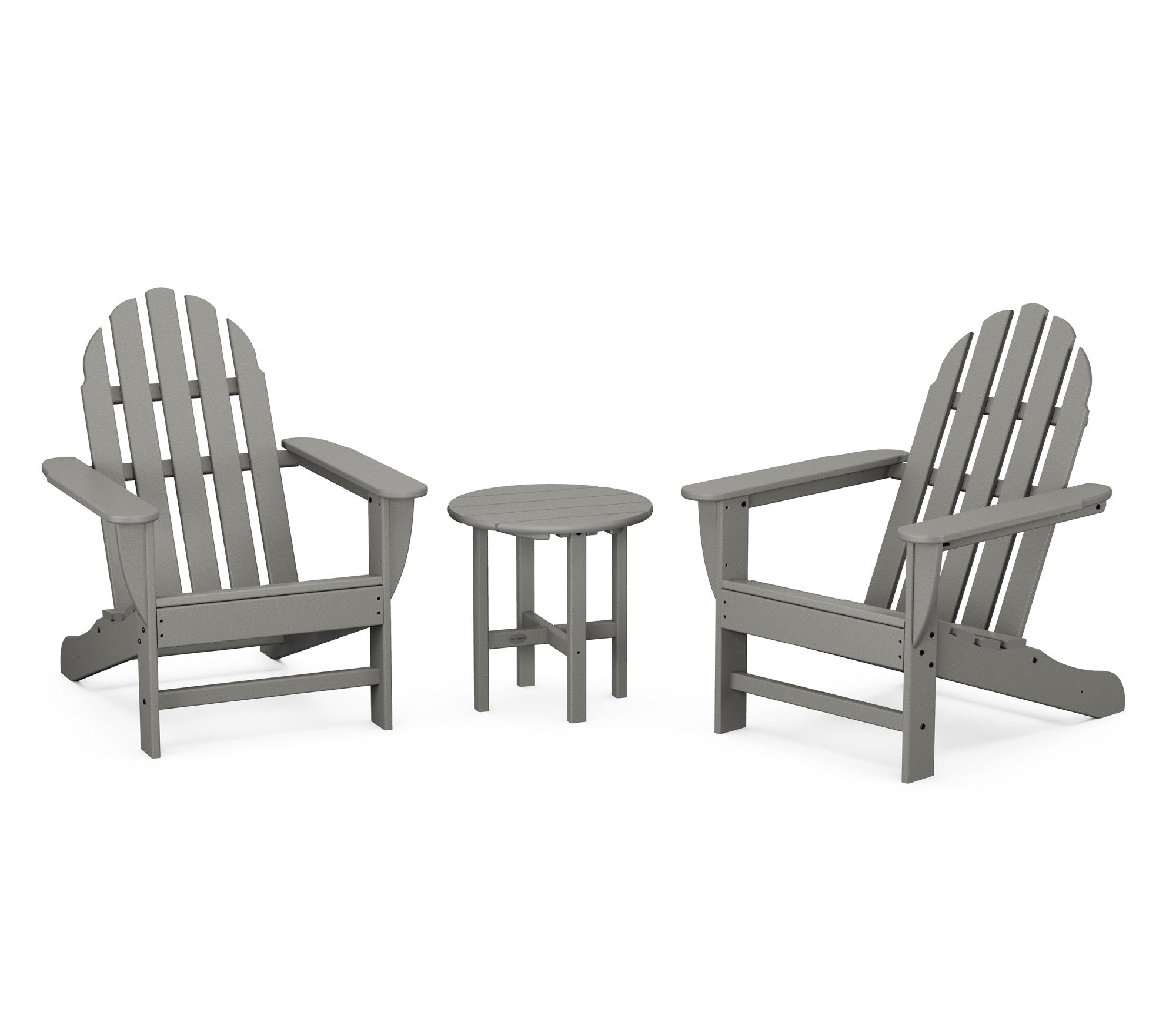 POLYWOOD Classic Adirondack 3-Piece Set