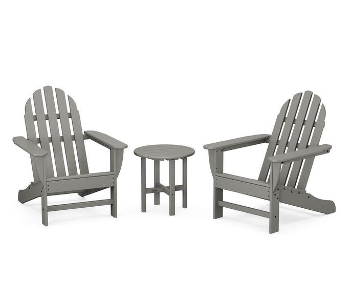 POLYWOOD Classic Adirondack 3-Piece Set