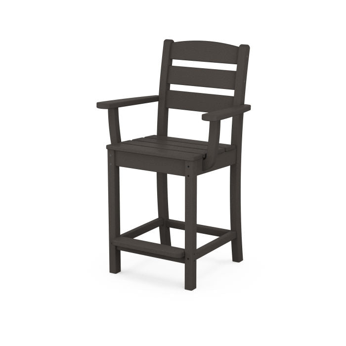 POLYWOOD Lakeside Counter Arm Chair