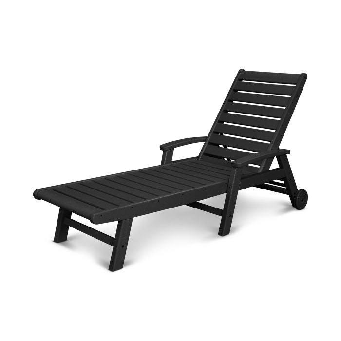 POLYWOOD Signature Chaise w/ Wheels