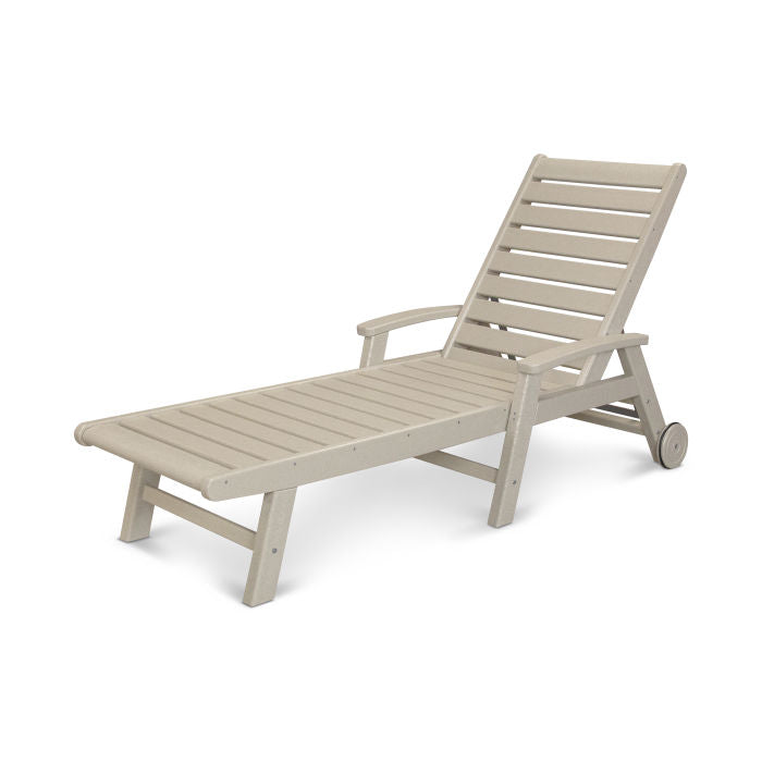 POLYWOOD Signature Chaise w/ Wheels
