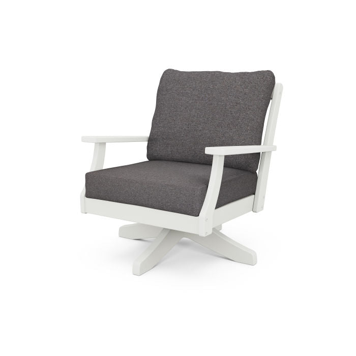 POLYWOOD Braxton Deep Seating Swivel Chair