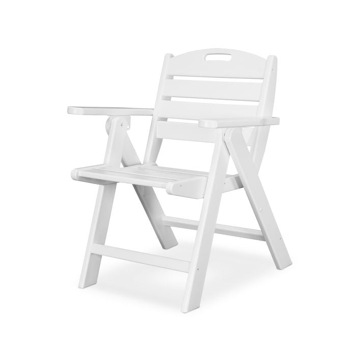 POLYWOOD Nautical Folding Lowback Chair