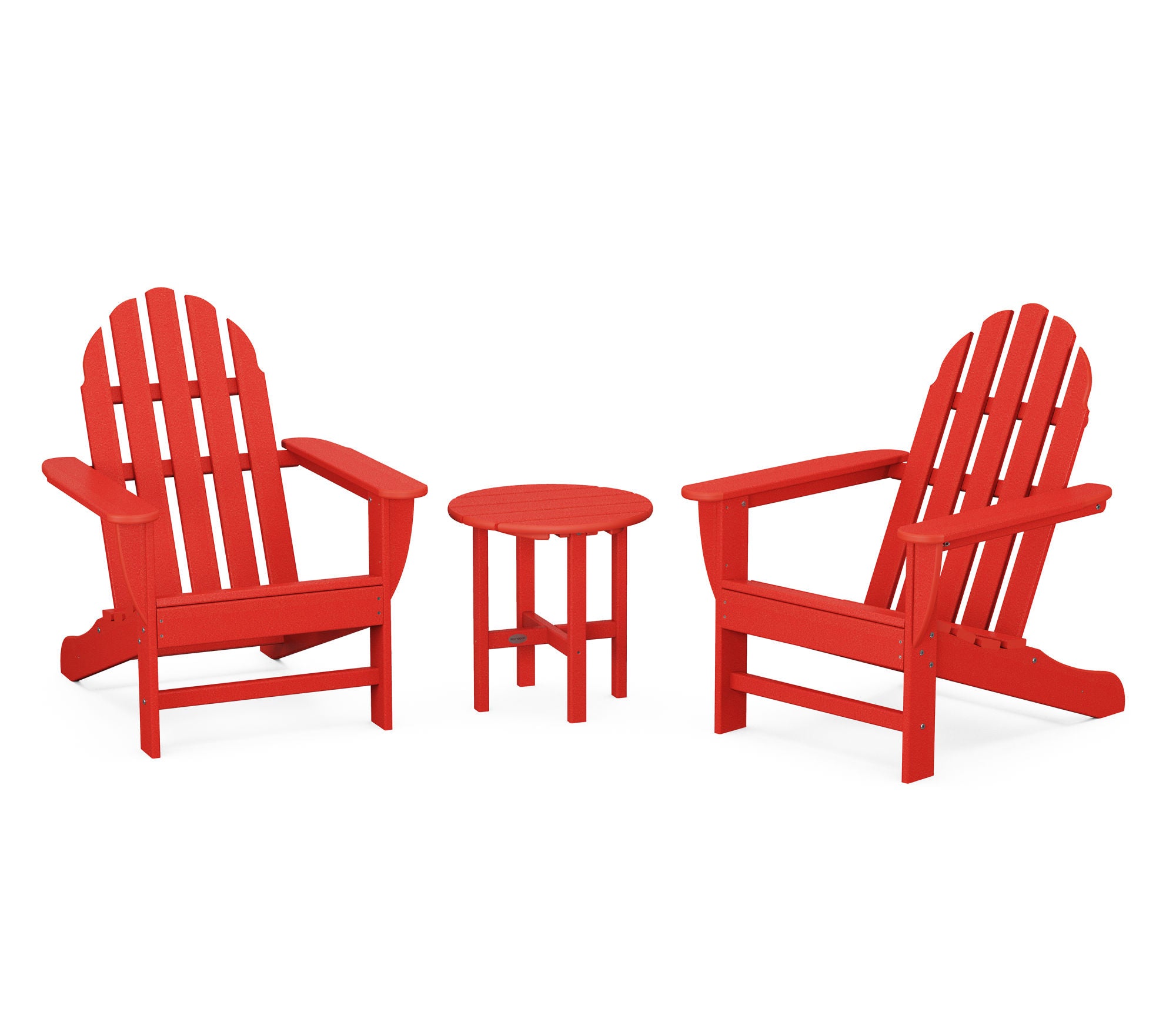 POLYWOOD Classic Adirondack 3-Piece Set