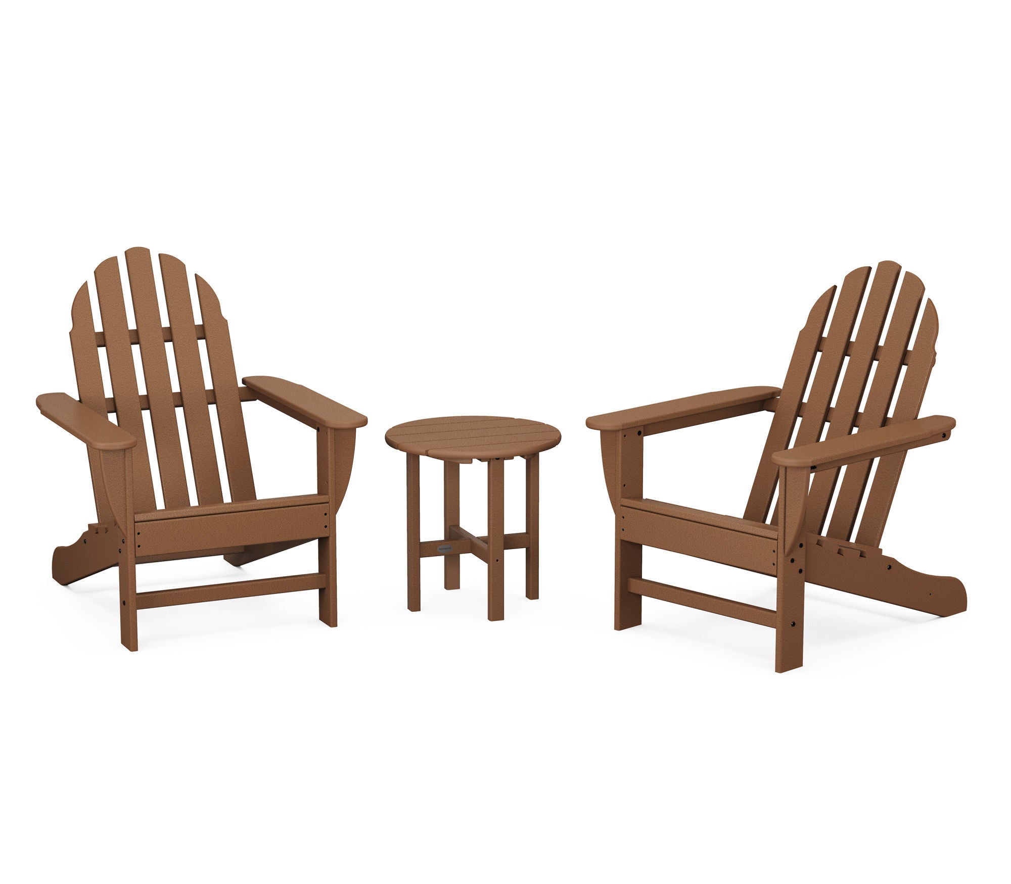 POLYWOOD Classic Adirondack 3-Piece Set