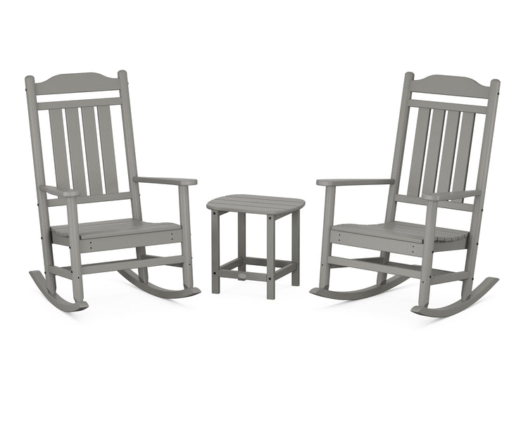 POLYWOOD Country Living Cottage Legacy Rocking Chair 3-Piece Set